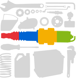 Auto parts illustration