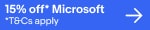 15% off* Microsoft *T&Cs apply