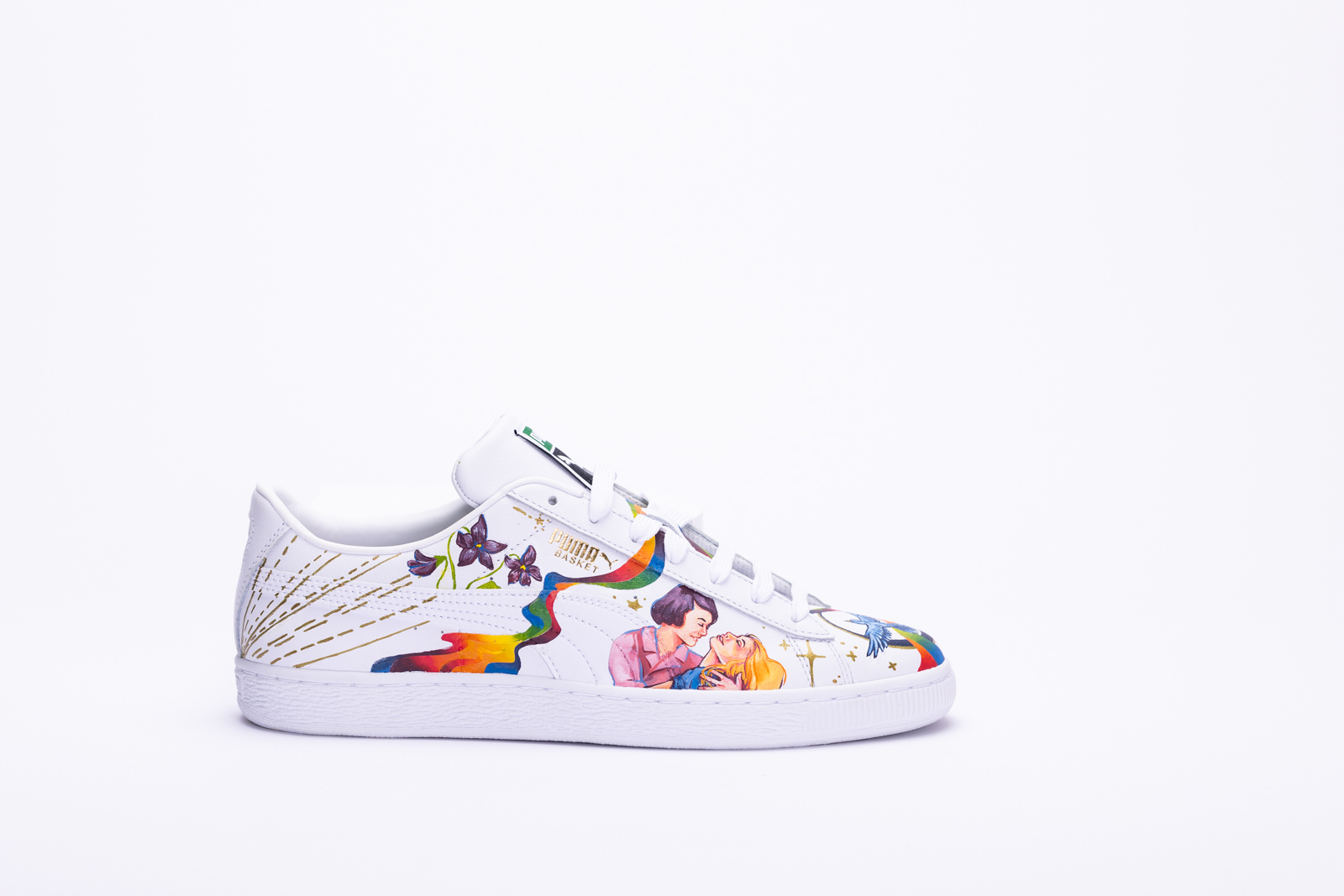 Sneaker designed by Mallory Bell