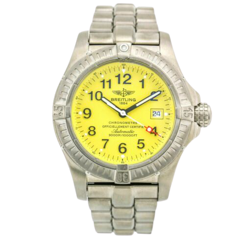  Breitling avenger watch with feature of diving