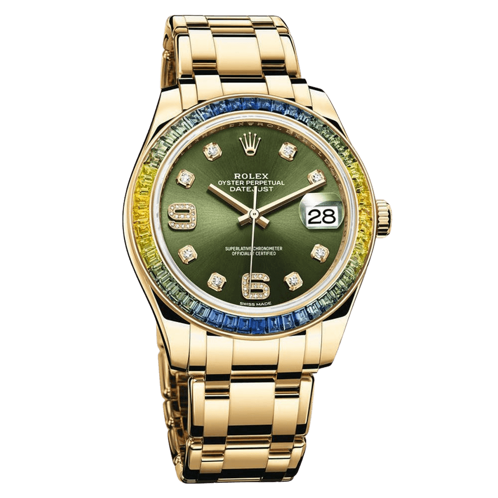 Rolex Pearlmaster olive green dial