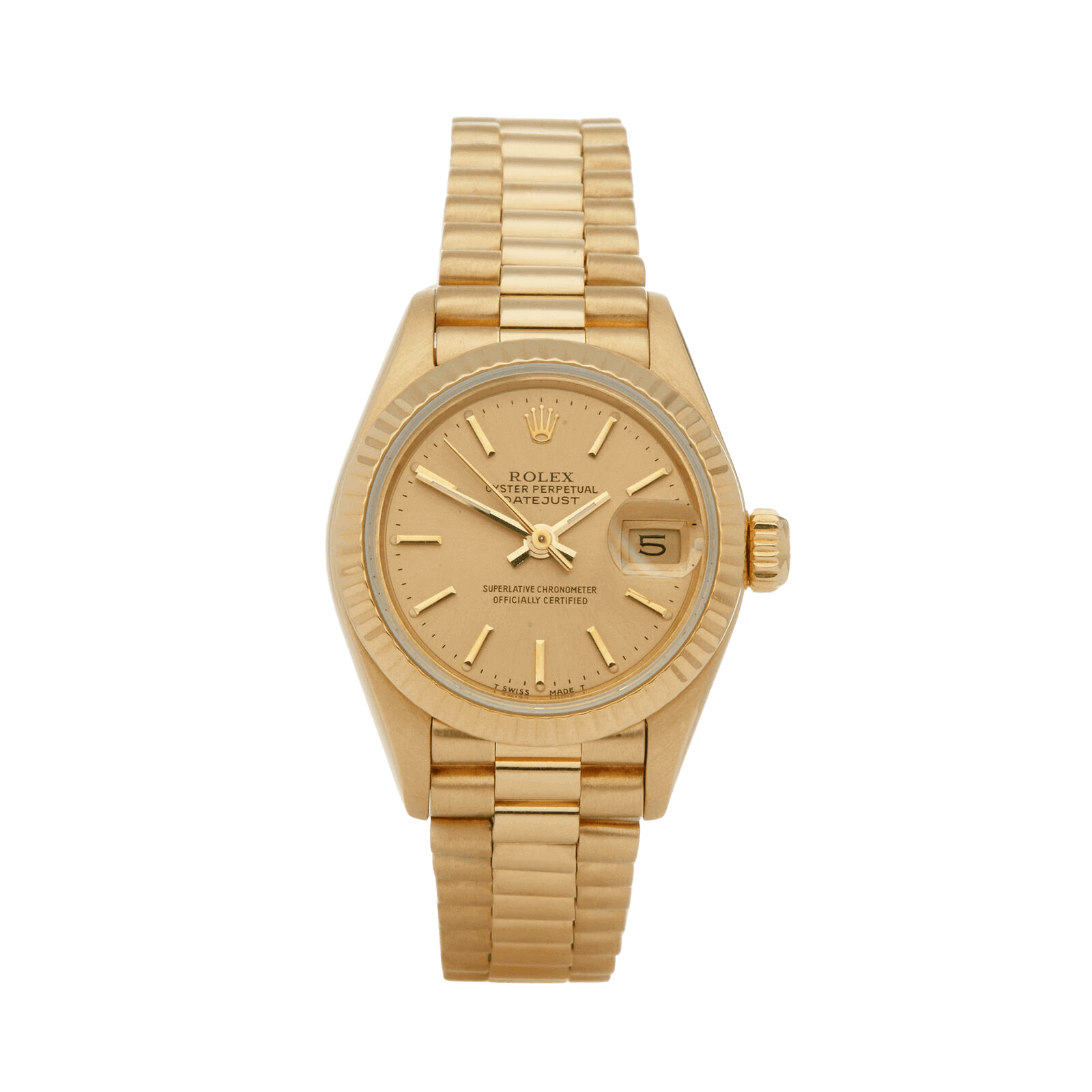 rolex gold lady datejust price