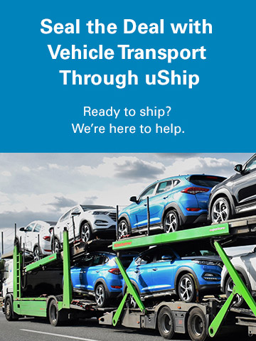 Seal the Deal with Vehicle Transport Through uShip. Ready to ship? We’re here to help!