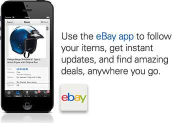 Use the eBay app to follow your items, get instant updates, and find amazing deals.