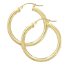 Gold hoop earrings