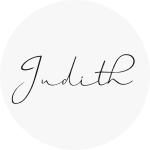 The Judith Ripka logo, which is the name 'Judith' in black script text.