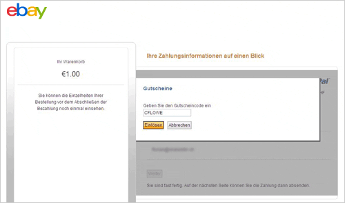 eBay Deutschland – Weinachts-Gutscheine (Häufige Fragen)
