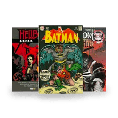 Des bandes dessinées comics