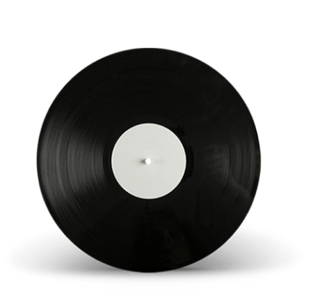 Un vinyle noir