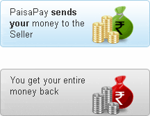 PaisaPay sends your money to the Seller or You get your entire money back