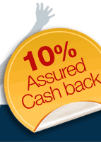 10% Assured Cash back