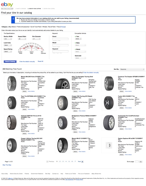 Parts Compatibility Listings eBay Motors