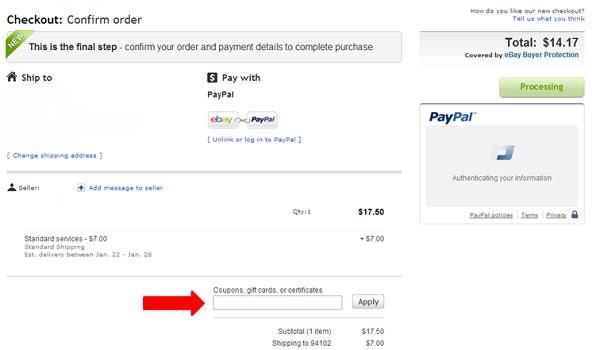 discount to how ebay How eBay: to coupons redeem