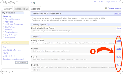 Comment Modifier Les Notifications Par E Mail De Mon Ebay