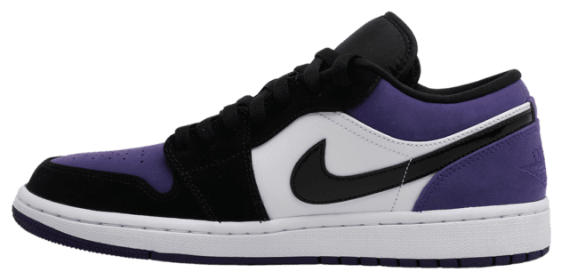 mens jordan 1 low purple