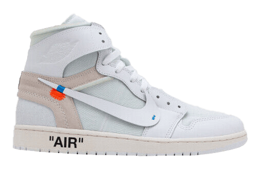 OFF-WHITE c/o Virgil Abloh x Air Jordan 1 This deconstructed variant  predominately boasts the signature “Chicago…