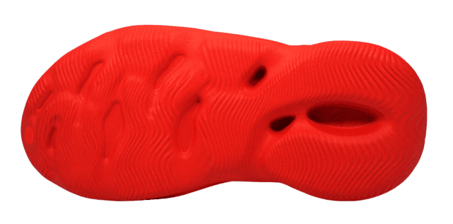 yeezys gray and red