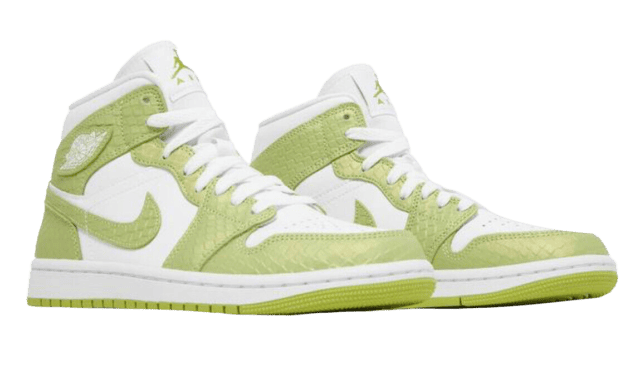 Air Jordan 1 Mid Green Sneakers Designed In Many Color Combinations | eBay