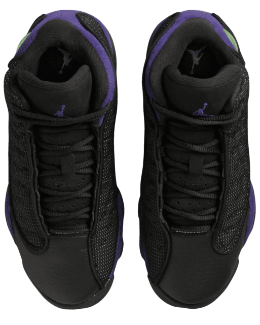 jordan-13-purple-and-white shoes