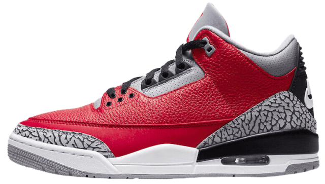 mens red jordans