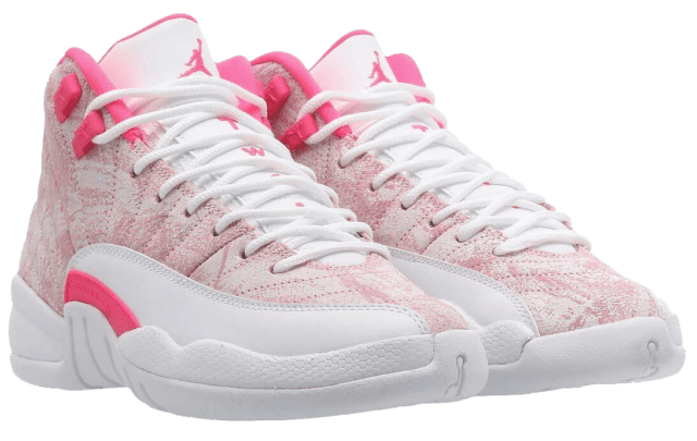All About Pink and White Air Jordan 12 Sneakers | eBay