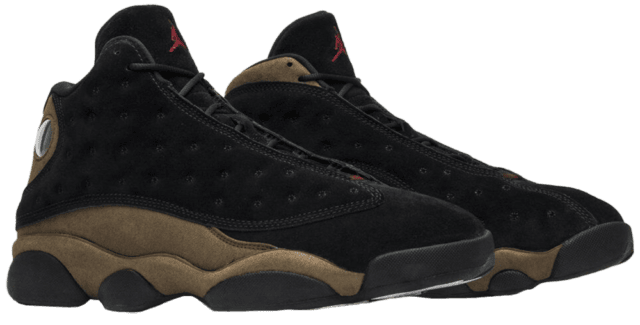 tan and white jordan 13