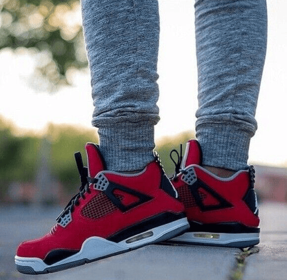 jordan 4 red shoes