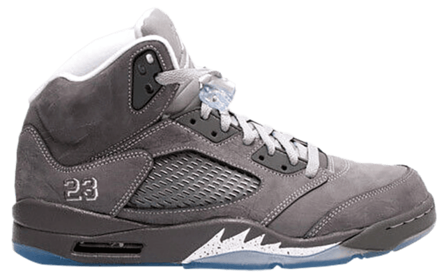 jordan 5 grey and red