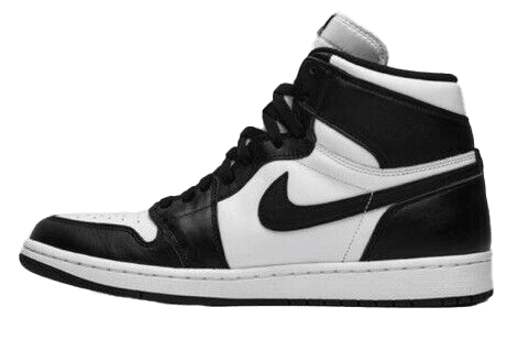 jordan retro high black and white