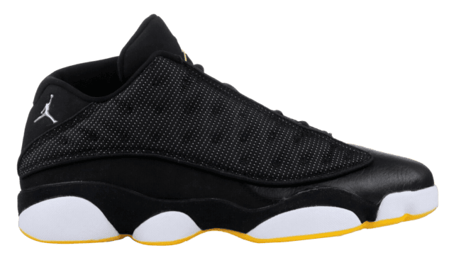 Jordan 13 best sale yellow and black