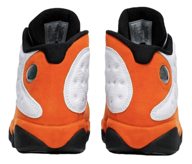 Orange and 2025 black 13s