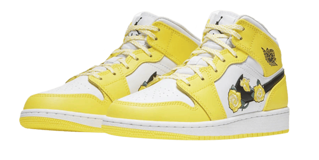 Black & hotsell yellow 1s