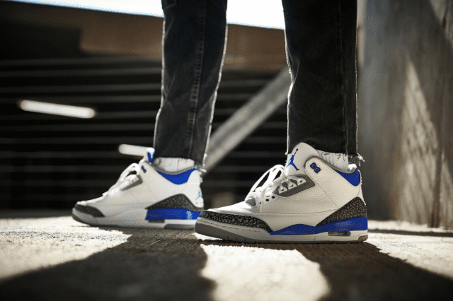 The Jordan 3 Racer Blue Sneakers Has a Retro Look Fans Love | eBay