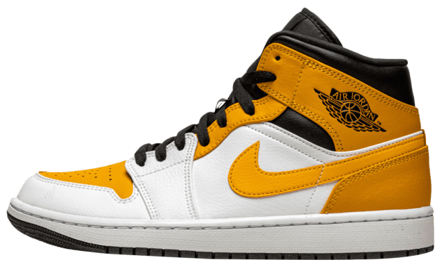 university gold and black jordans