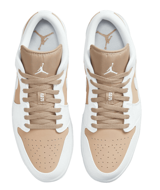 jordan 1 low hemp white shoes