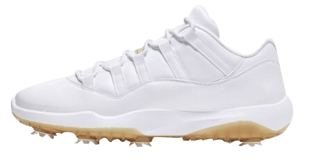 mens white and gold jordans