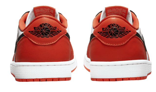 jordan 1 low og starfish on feet