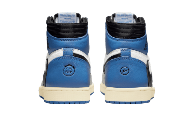 travis scott blue jordans