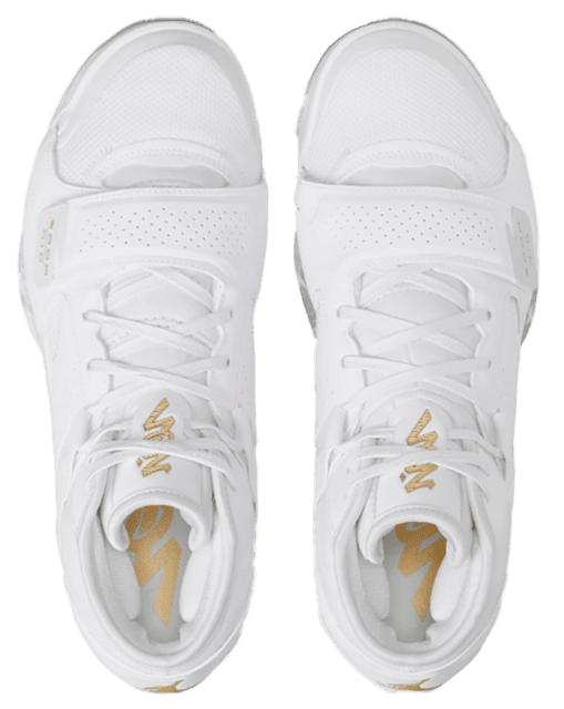 mens white and gold jordans
