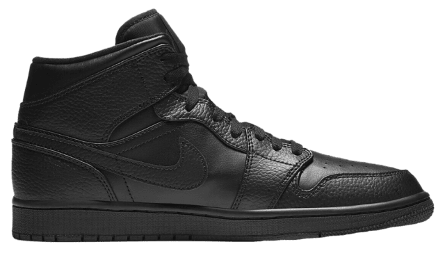 Air Jordan 1 Mid Black | eBay