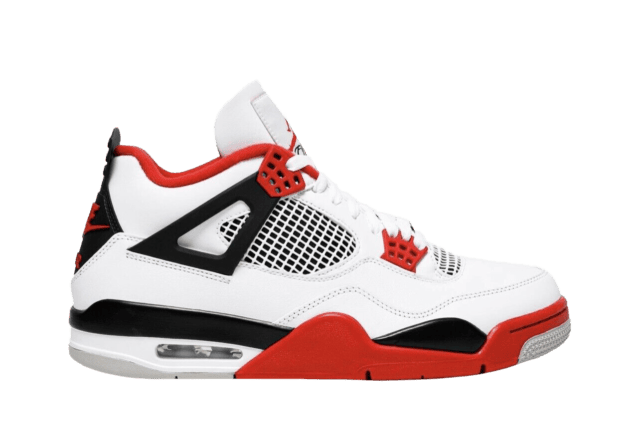 Retro 4 red deals and white