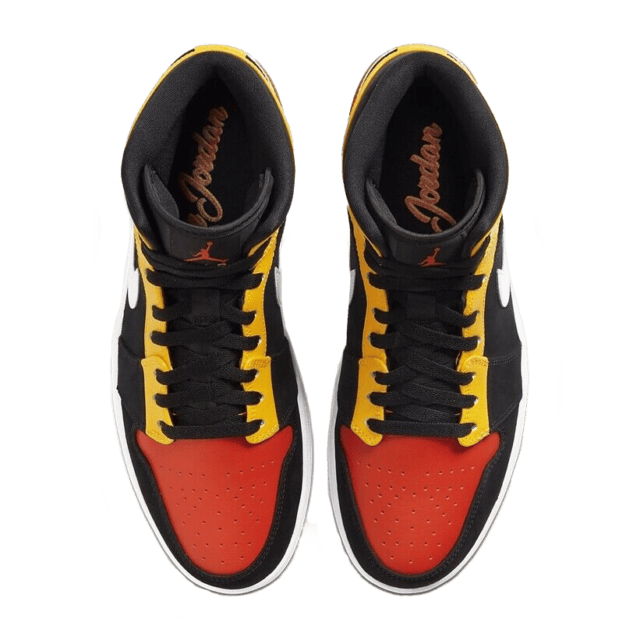 All About the Red and Yellow Jordan 1 Sneakers | eBay