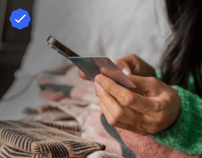 Vertraue dem Check-Logo