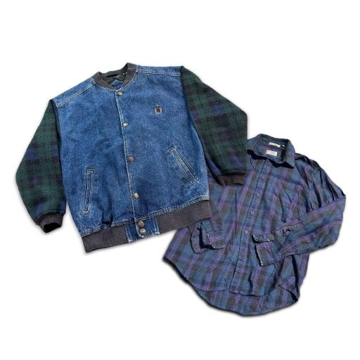 ’90s: Grungy plaid apparel