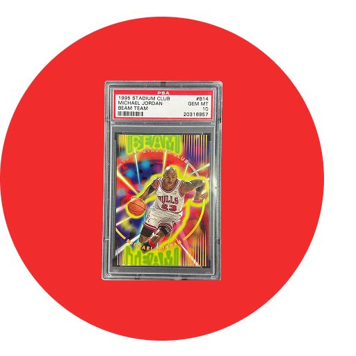 PSA 10 1996 Michael Jordan Beam Team