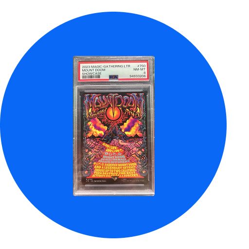 PSA 8 2023 Mount Doom Showcase LoR MTG