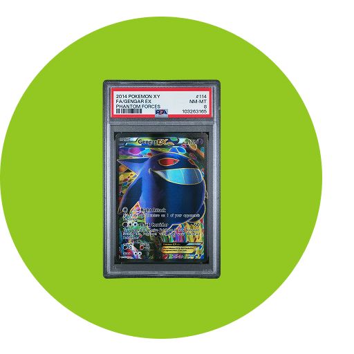 PSA 8 XY Phantom Forces Gengar EX