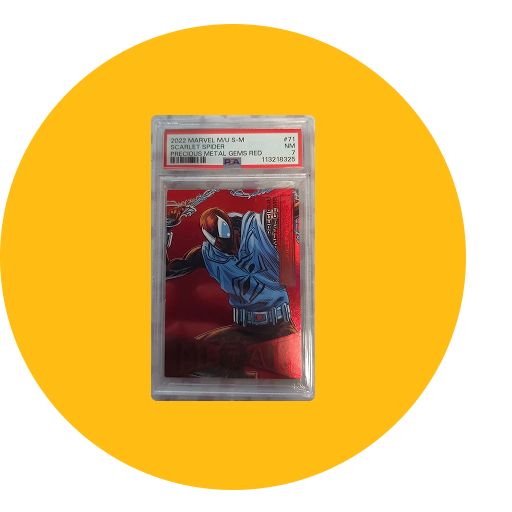 PSA 7 2022 Scarlet Spider PMG Red /100