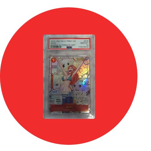 PSA 10 One Piece Nami Manga Alt Art