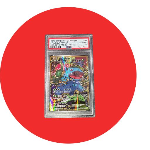 PSA 10 2016 Venusaur EX FA 1st Ed